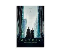 HUERWJRBJ The Matrix Resurrections - Poster artistico da parete con stampa artistica da parete in stile moderno, adatto per qualsiasi luogo, 30 x 45 cm, senza cornice