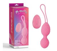 HUEVO VIBRADOR CONTROL REMOTO RIDGED USB SILICONA 7.4