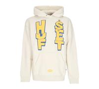 HUF - Anthem Po Hoodie Manica Lunga - - Sweatshirts & Hoodies - Uomo - Bianco - S
