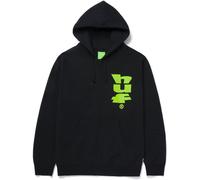HUF Felpa con cappuccio Megablast PF00554 L Nero