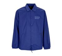 HUF - Giacca Allenatore Twilight Chiusura Bottone Tasche - - Jackets - Uomo - Blu - L