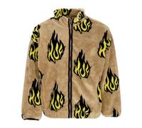 HUF - Giacca Sherpa con Zip e Collo Alto - - Sweatshirts & Hoodies - Uomo - Multicolore - S
