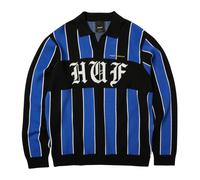 HUF - Midfield Jersey Sweater - - Tops - Uomo - Multicolore - L