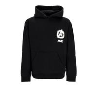 HUF, ,Sweatshirts & Hoodies ,Uomo ,Nero ,L Felpa Avengers Nera con Tasca a Marsupio