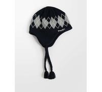 HUF Wilson berretto intrecciato con motivo argyle nero One Size