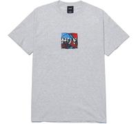 Huf Worldwide Skateboard T-Shirt Tee Get A Grip Athletic Grey In L