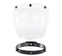 HUFACAI Visière de Casque à Visage Ouvert Casque de Moto Bulle Visière Bouclier de Bulle Accessori de Casques de Moto