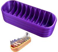 HUFENYU Custodia Diamond Art con 10 Scomparti Custodia Multiscomparto for Accessori Artistici Organizer Arcobaleno for Appassionati di Artigianato(Style 6)