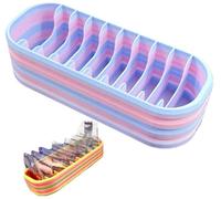 HUFENYU Custodia Diamond Art con 10 Scomparti Custodia Multiscomparto for Accessori Artistici Organizer Arcobaleno for Appassionati di Artigianato(Style 4)