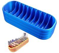 HUFENYU Custodia Diamond Art con 10 Scomparti Custodia Multiscomparto for Accessori Artistici Organizer Arcobaleno for Appassionati di Artigianato(Style 8)