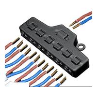 HUFFA 3/6 Porte Push-in Fast Quick Wire Connector Splitter for Cavi di Cablaggio for Illuminazione a LED Morsettiera
