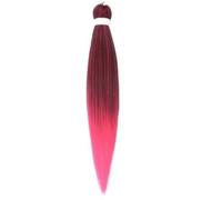 HUFFA 5 confezioni di extension for capelli intrecciati pre-stirati for dreadlocks Senegal Twist Hot Water Set(FR3)