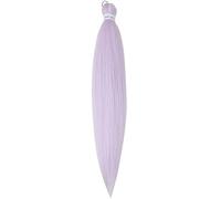 HUFFA 5 confezioni di extension for capelli intrecciati pre-stirati for dreadlocks Senegal Twist Hot Water Set(LAVENDER)