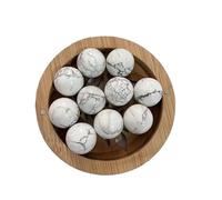 HUFFA 8 Pezzi di Cristallo Bianco Naturale a Forma di Sette Stelle con Ornamenti di Sfere di Cristallo Viola e Rosa for la Decorazione Domestica(Whitepine)