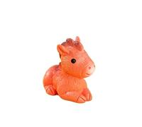 HUFFA Bambola animale ratto dello zodiaco - Simpatica decorazione for la casa e l'auto for il desktop for l'anno del topo 2024(Horse)