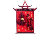 HUFFA Bobblehead di Capodanno 2026 Dio della ricchezza - Ciondolo Decorativo a Forma di Zucca in Stile Cinese for la Decorazione dell'ingresso del Festival di Primavera(Blessingcomestomyhome)