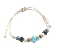 HUFFA Bracciale con perline in ceramica artigianale da donna - Accessorio di gioielleria unico(Color5)