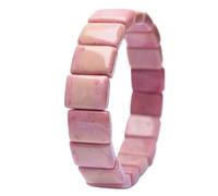 HUFFA Bracciale in Pietra Naturale, Legno Rosso e Occhio di Tigre, Fatto a Mano, for Uomo e Donna | Gioielli Unici in Stile Bohémien(Redwoodgrainhand11*15mm)