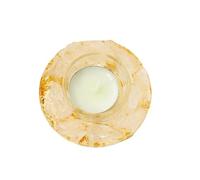 HUFFA Candeliere in Pietra Grezza di Cristallo Naturale - Pietra profumata Irregolare for la Decorazione Domestica(Color3)