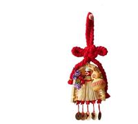 HUFFA Ciondolo a Forma di Zucca con Moneta in Rame con Nodo Mandarino dell'anno 2026 del Cavallo - Decorazione Perfetta for Il Capodanno del Festival di Primavera(Purpleqicomesfromtheeast)