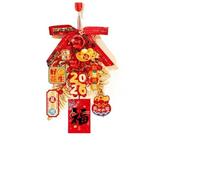 HUFFA Ciondolo con frutto di prosperità for Il Nuovo Anno 2026 - Decorazione for l'ingresso dell'anno del Cavallo for Le celebrazioni del Festival di Primavera(Color21)