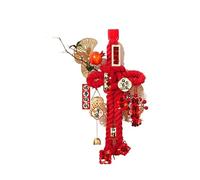 HUFFA Ciondolo con Maniglia for Porta Festiva for Il Capodanno 2026 - Decorazione con Nodo for la Festa di Primavera for l'inaugurazione della casa in Soggiorno(Color3)