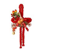 HUFFA Ciondolo con Nodo della svastica for Il Capodanno 2026 - Ornamento for Maniglia della Porta del Festival di Primavera for la Decorazione di Interni(Color7)