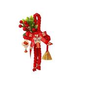 HUFFA Ciondolo con Nodo della svastica for Il Capodanno 2026 - Ornamento for Maniglia della Porta del Festival di Primavera for la Decorazione di Interni(Color2)