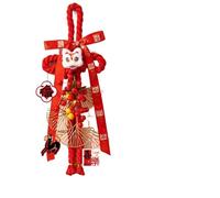 HUFFA Ciondolo con Nodo dell'anno del Cavallo 2026 - Decorazione Festiva for Il Capodanno e la Festa di Primavera for la casa e l'inaugurazione della casa(Color39)