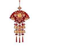 HUFFA Ciondolo del Dio della Ricchezza for Il Capodanno 2026 - Decorazione da Appendere for Il Soggiorno, benedizioni della prosperità dell'anno del Cavallo(Color10)