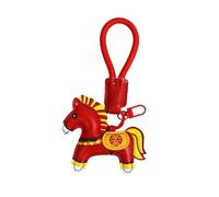 HUFFA Ciondolo for Borsa Portachiavi 2026: Simbolo di prosperità e ricchezza for L'Anno del Cavallo(Yearofthehorseyuanbao)