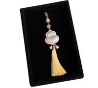 HUFFA Ciondolo in Broccato - Ciondolo con Lucchetto di Sicurezza a Forma di Farfalla di Zucca di Tendenza Nazionale for Uno Stile e Una Sicurezza Unici(Color3)