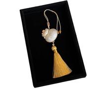 HUFFA Ciondolo in Broccato - Ciondolo con Lucchetto di Sicurezza a Forma di Farfalla di Zucca di Tendenza Nazionale for Uno Stile e Una Sicurezza Unici(Color1)