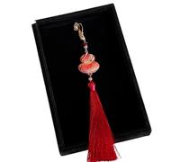 HUFFA Ciondolo in Broccato - Ciondolo con Lucchetto di Sicurezza a Forma di Farfalla di Zucca di Tendenza Nazionale for Uno Stile e Una Sicurezza Unici(Color2)