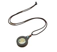 HUFFA Collana con Ciondolo Etnico Rotondo Thangka - Gioielli in Stile Tibetano for la connessione Spirituale(Manjushribodhisattva2)