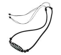 HUFFA Collana con Perle di Agata in Stile Etnico e Ciondolo | Catena Unisex for clavicola, for Uomo e Donna