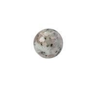 HUFFA Collezione di Cristalli di Perline sciolte Naturali - Sfere di Ossidiana, lapislazzuli, Occhio di Tigre, cianite, kunzite for la creazione di Gioielli e la guarigione(Tianshanblue,3cm)