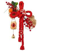 HUFFA Decorazione da Appendere for Il Capodanno Cinese 2026, Anno del Cavallo - Grande Ornamento con Nodo Cinese for Il Soggiorno(Color12)