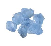 HUFFA Decorazione in Pietra Grezza di Zaffiro Blu Cielo Naturale for acquari, vasi di Fiori e diffusori di aromaterapia(Lapis Lazuli)