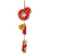 HUFFA Decorazione Ornamentale con Moneta d'oro for Il Capodanno Cinese - Accessori for Monete di Rame di Grandi Dimensioni for L'Anno del Cavallo 2026(Color2)