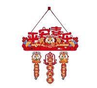 HUFFA Decorazioni di Capodanno for L'Anno del Cavallo 2026 - Decorazioni Festive for l'ingresso della Porta d'ingresso - Decorazioni perfette for Il Giorno di Capodanno(Color3)