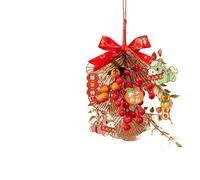 HUFFA Decorazioni di Capodanno for L'Anno del Cavallo 2026 - Ornamenti con Il Personaggio Fu di Frutta Rossa for la Festa di Primavera e Le celebrazioni di Capodanno(Color11)