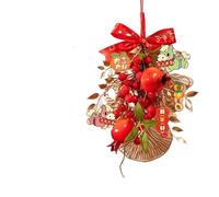 HUFFA Decorazioni di Capodanno for L'Anno del Cavallo 2026 - Ornamenti con Il Personaggio Fu di Frutta Rossa for la Festa di Primavera e Le celebrazioni di Capodanno(Color13)