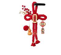 HUFFA Decorazioni for Il Capodanno 2026 - Ciondolo dell'Anno del Cavallo da Appendere alla Porta d'ingresso del Festival di Primavera(Happynewyearknot)