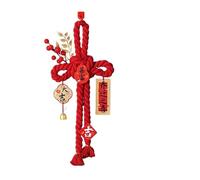 HUFFA Decorazioni for Il Capodanno 2026 - Ornamenti Festivi da Appendere alla Porta d'ingresso con Nodo da Mille Caratteri for la Festa di Primavera dell'anno del Cavallo(Color5)