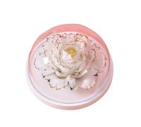 HUFFA Diffusore di Aromi di Fiori di Peonia in Ceramica for L'Ufficio della | Diffusore in ceramica peonia, nebbia silenziosa(Bianca)