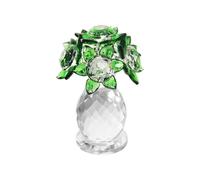 HUFFA Ornamenti da Tavolo a Forma di Sei Fiori in Cristallo Cinese - Regalo Perfetto for la Festa della Mamma e for l'arredamento della casa(Green)
