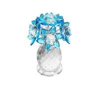HUFFA Ornamenti da Tavolo a Forma di Sei Fiori in Cristallo Cinese - Regalo Perfetto for la Festa della Mamma e for l'arredamento della casa(Lakeblue)