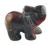 HUFFA Ornamenti di Giada di Elefante - Sculture in Cristallo di Giada Dongling semipreziose for la Decorazione Domestica | [](1.5inchafricanblood)