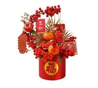 HUFFA Ornamento a Secchiello Portafortuna for Il Capodanno 2026, Anno del Cavallo - Decorazioni Festive for la Festa di Primavera, inaugurazione della casa e Capodanno(Ruyi)